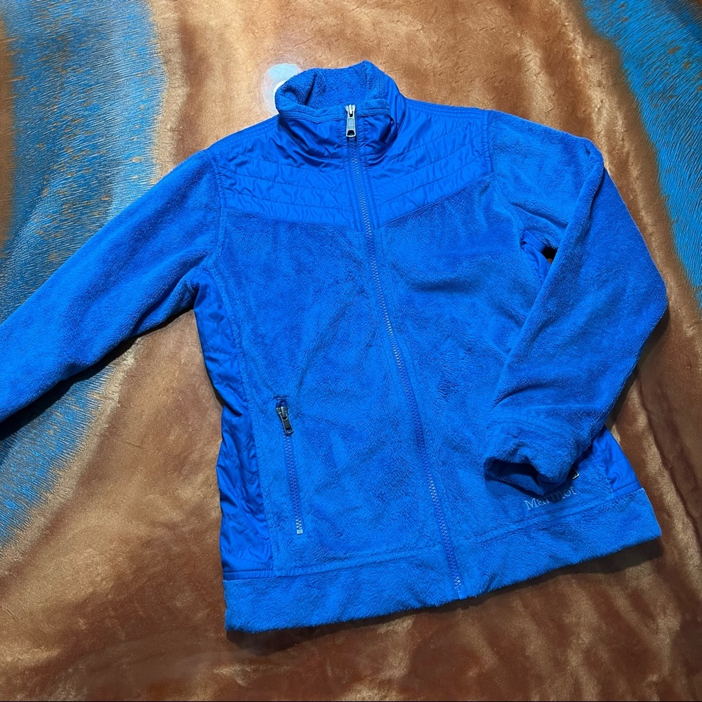 Marmot Fleece Full Zip Jacket Youth Large